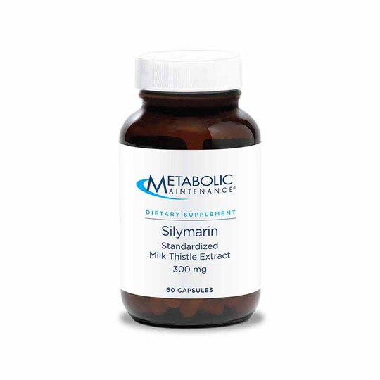 Silymarin Standardized Milk Thistle Extract 300 Mg, MTM
